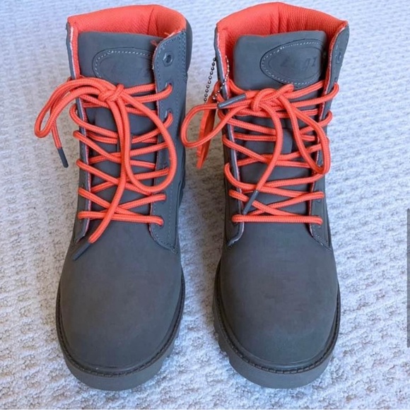 Lugz × New Regime Empire Hi Fall/ Winter Boots (Stone grey) Size 8 women 6.5 men - Picture 3 of 6